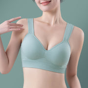 ノンワイヤーブラ ハーフトップブラ レディース 女性 下着 インナー ブラジャー 3／4カップ ナイトブラ おしゃれ かわいい シンプル リラックスタイム 脇高 婦人用