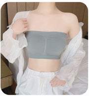 ストラップレスブラ チューブトップブラ ベアトップ ブラジャー レディース インナー 下着 無地 カップ付き シンプル オフショルダーブラ 肩ひもなし 婦人用