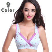 ブラジャー 単品 授乳ブラ ノンワイヤー ハーフトップブラ 3/4カップ マタニティブラジャー クロスオープン 3ホック レディース ナイトブラ インナー 女性下着 ランジェリー レース 無地 ドット柄 水玉模様 可愛い かわいい おしゃれ 女性用 婦人用 M L XL XXL 2XL