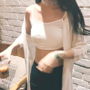 キャミソール ハーフキャミ ショート丈 カップなし パッドなし レディース 女性 インナー 下着 肌着 チラ見え防止 ズレ防止 フィット シンプル 婦人