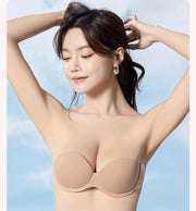 ストラップレスブラ インナー ブラジャー 下着 レディース 女性用 バックレス 貼るタイプ パット付き ドレス ワンピース