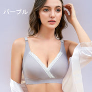 マタニティブラ 授乳ブラ レディース 女性用 大きいサイズあり インナー 下着 クロスオープン 単品 前開き カップ付き 背中ホック レース 3/4カップ