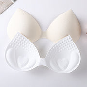 ブラパッド レディース 一体型 ブラジャー 1.5cm 付け替え インナー 下着 女性 婦人 フィット ふわふわ 通気性 ブラカップ ブラジャーパッド