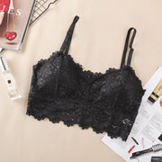 ハーフトップブラ ノンワイヤーブラ カップ付き ブラジャー 下着 レディース 女性 総レース シンプル 無地 かわいい おしゃれ 単色 カップ付き セクシー