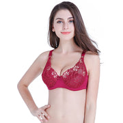 ブラ 3/4カップ レディース インナー ブラジャー ワイヤー入り 総レース シースルー エレガント 上品 セクシー 可愛い おしゃれ 女子力アップ ガーリー 婦人用 女性用 ピンク レッド ベージュ スイカ