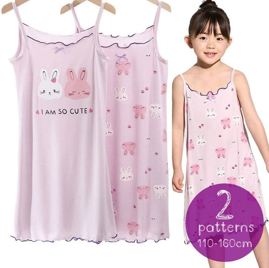 子供用 ルームウエア キャミワンピ キッズ ジュニア 女の子 商品画像