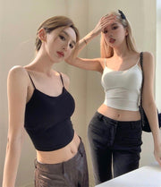 ブラトップ パッド付き キャミソール カップ付き ブラキャミソール レディース 女性 インナー 背中見せ 下着 肌着