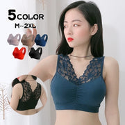 ハーフトップブラ ブラジャー ノンワイヤー レディース 女性 下着 インナー ブラトップ カップ付き アンダーウェア レース シンプル おしゃれ 大きいサイズ