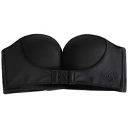 ストラップレス ブラジャー レディース 単品 フロントフック ずれにくい ドレス 無地 ベージュ ブラック グレー チューブトップブラ 肩紐なし 落ちにくい ずれにくい ブラック 黒 ウェディングドレス 肩だし オフショル用 ドレス用