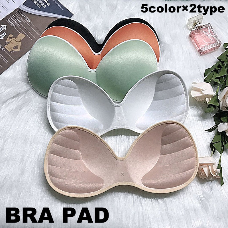 ブラパッド パット ブラカップ 一体型 付け替え 取り外し 交換 ブラジャーパッド 3D 厚み レディース 女性 下着 インナー 婦人
