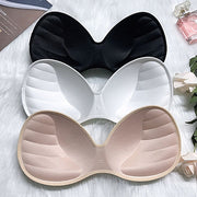 ブラパッド パット ブラカップ 一体型 付け替え 取り外し 交換 ブラジャーパッド 3D 厚み レディース 女性 下着 インナー 婦人