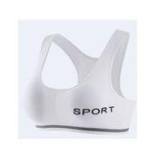 ジュニアブラ ハーフトップ ジュニア ブラジャー キッズ インナー ファーストブラ スポーツブラ SPORT 下着 女の子 シンプル 小学生 高学年 中学生