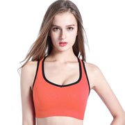 ブラジャー スポーツブラ レディース インナー ホックなし フルカップ 通気 幅広ストラップ ストレッチ バッククロス スポーツウェア ランニング ヨガ フィットネス