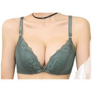 フロントホック ブラジャー ブラ インナーノンワイヤー 単品 下着 前開き レディース 女性 小胸 脇高 前あき ナイトブラ 総レース シンプル おしゃれ 単色 Vバック かわいい レース パッド一体型 長さ調整可能 ランジェリー 婦人用 着脱カンタン 20代 30代 40代 50代 ギフト