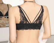 フロントホック ブラジャー ブラ インナーノンワイヤー 単品 下着 前開き レディース 女性 小胸 脇高 前あき ナイトブラ 総レース シンプル おしゃれ 単色 Vバック かわいい レース パッド一体型 長さ調整可能 ランジェリー 婦人用 着脱カンタン 20代 30代 40代 50代 ギフト