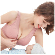 マタニティブラ 授乳ブラ レディース ブラジャー インナー 産前 産後 前開き スナップボタン カップ付き ノンワイヤー 女性下着 ナイトブラ 大きいサイズあり ママ 楽ちん マタニティーブラ M L XL 2XL 3XL
