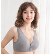 マタニティブラ 授乳ブラ レディース ブラジャー インナー 産前 産後 前開き スナップボタン カップ付き ノンワイヤー 女性下着 ナイトブラ 大きいサイズあり ママ 楽ちん マタニティーブラ M L XL 2XL 3XL
