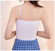 キャミソール カップ付き ブラトップ セクシー レディース 丈短め へそ出し ぴっちり 伸縮性 薄手 快適 涼しい かわいい 定番 シンプル おしゃれ 無地