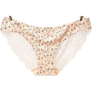 ヒップハングショーツ パンティー パンツ レディース インナー ヒップハンガー ローライズ 柄物 デザイン バックレース セクシー 下着 豹 ヒョウ 通気性