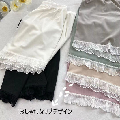 ペチパンツ ペチコート 3分丈 レディース 女性 婦人 商品画像4