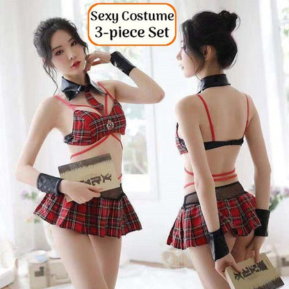 コスプレ衣装 3点セット レディース 女性用 コスチューム 制服 商品画像