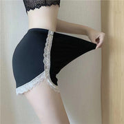 ペチパンツ タップパンツ レディース 女性用 下着 インナー インナーパンツ 見せパン ショート丈 レース 無地 可愛い おしゃれ 透け防止 冷え防止 婦人用