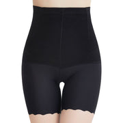 ロングガードル 3分丈 シェイプアップパンツ ハイウエスト シームレス 補正下着 女性用ファウンデーション レディース インナー  肌着 ウエストくびれメイク ボーン入り 花柄レース ボディメイク ヒップアップ 引き締め お腹周り お尻 美尻 大きいサイズ