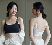 ノンワイヤーブラ 女性用 大きいサイズ ブラジャー インナー 下着 ナイトブラ スポーツブラ 脇高 カップ一体型 美背中 通気性