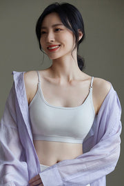 ノンワイヤーブラ 女性用 大きいサイズ ブラジャー インナー 下着 ナイトブラ スポーツブラ 脇高 カップ一体型 美背中 通気性