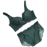 ブラ＆ショーツセット 上下セット ノンワイヤーブラ ブラジャー 小胸さん向け 下厚カップ 下着 女性 3／4カップ レース 脇高 ブラ ブラック 黒 シンプル かわいい 女子 大人 ブラック 黒 ピンク