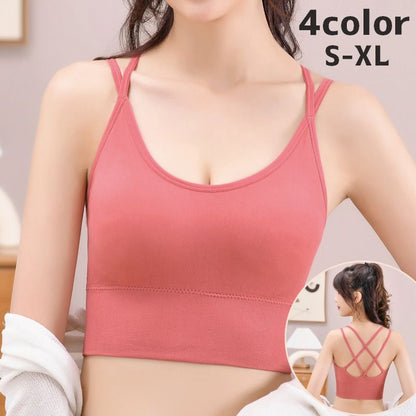 スポーツブラ ノンワイヤー ブラジャー レディース 女性 インナー 商品画像
