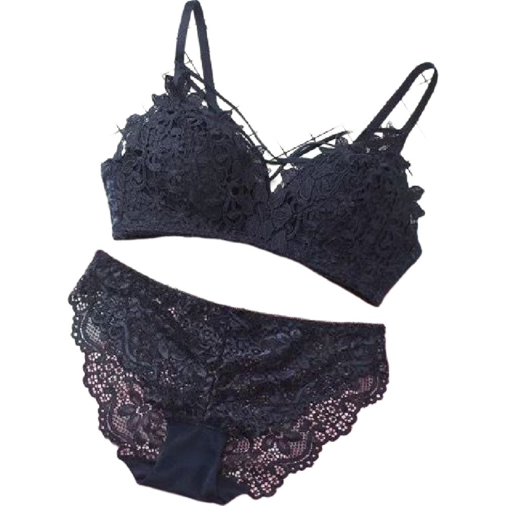 ブラジャー ショーツ セット レディース インナー 女性下着 レース 3/4カップブラ 3列ホック ストラップ調節可 スタンダード パンティ お洒落 セクシー エレガント 単色 白 赤 黒 青 ピンク