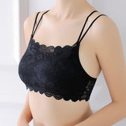 ノンワイヤーブラ ブラトップ ブラジャー レディース ランジェリー ハーフトップ バッククロス レース セクシー
