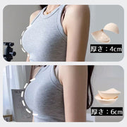 ブラパッド ブラパット ブラカップ カップ パッド 1組 1ペア 付け替え 替え 取り外し 極厚 厚手 厚め 4cm 6cm スポーツブラ ブラキャミ ドレス