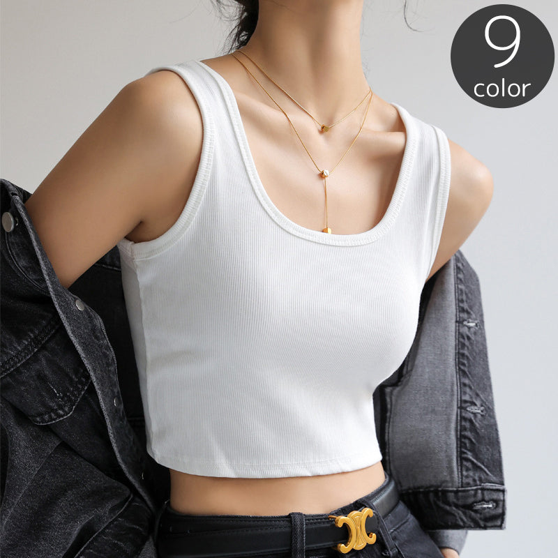 タンクトップ カットソー レディース 女性用 トップス インナー 商品画像
