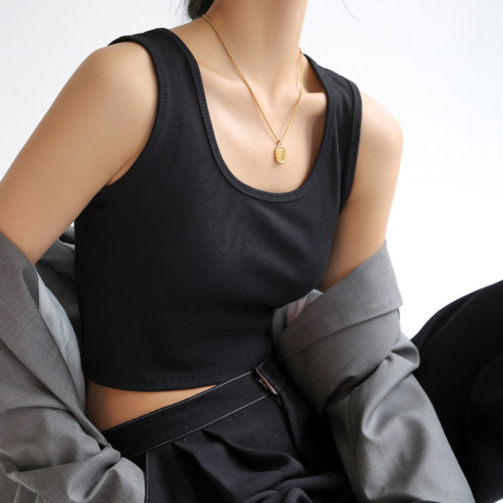 タンクトップ カットソー レディース 女性用 トップス インナー 商品画像2