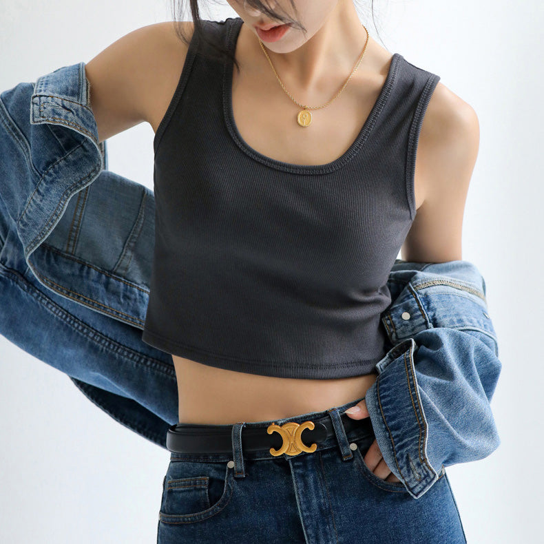 タンクトップ カットソー レディース 女性用 トップス インナー 商品画像4