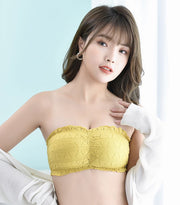 ストラップレスブラ レディース インナー ブラジャー チューブトップブラ ノンワイヤーブラ 肩紐なし シンプル 無地 おしゃれ かわいい