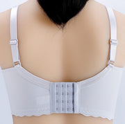 マタニティブラ 授乳ブラ レディース ブラジャー 女性下着 インナー フロントオープン スナップボタン レース 4列 4段ホック 産前 産後 ママ おしゃれ かわいい マタニティーブラ