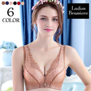 ブラジャー 3/4カップ 単品 レディース 女性下着 ブラ 脇高 総レース チャーム付き 4列4段ホック インナー 肩紐調節可能 セクシー 婦人下着 おしゃれ 可愛い