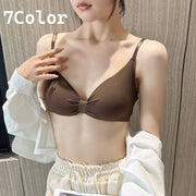ハーフトップブラ ノンワイヤー レディース ブラジャー パッド インナー 下着 無地 女性 かわいい おしゃれ シンプル 着回し カラバリ豊富 普段使い