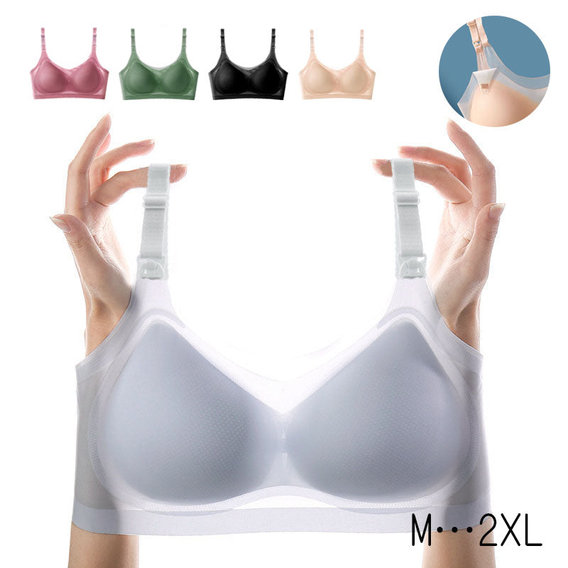 マタニティブラ 授乳ブラ レディース 女性 下着 ノンワイヤーブラジャー ハーフトップ モールドブラ 単品 シンプル 無地 薄め パッド付き 通気性 蒸れにくい らくちん 授乳 ワイヤーなし 妊婦 マタニティ用 ママ