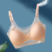 マタニティブラ 授乳ブラ レディース 女性 下着 ノンワイヤーブラジャー ハーフトップ モールドブラ 単品 シンプル 無地 薄め パッド付き 通気性 蒸れにくい らくちん 授乳 ワイヤーなし 妊婦 マタニティ用 ママ