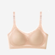 マタニティブラ 授乳ブラ レディース 女性 下着 ノンワイヤーブラジャー ハーフトップ モールドブラ 単品 シンプル 無地 薄め パッド付き 通気性 蒸れにくい らくちん 授乳 ワイヤーなし 妊婦 マタニティ用 ママ