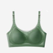マタニティブラ 授乳ブラ レディース 女性 下着 ノンワイヤーブラジャー ハーフトップ モールドブラ 単品 シンプル 無地 薄め パッド付き 通気性 蒸れにくい らくちん 授乳 ワイヤーなし 妊婦 マタニティ用 ママ