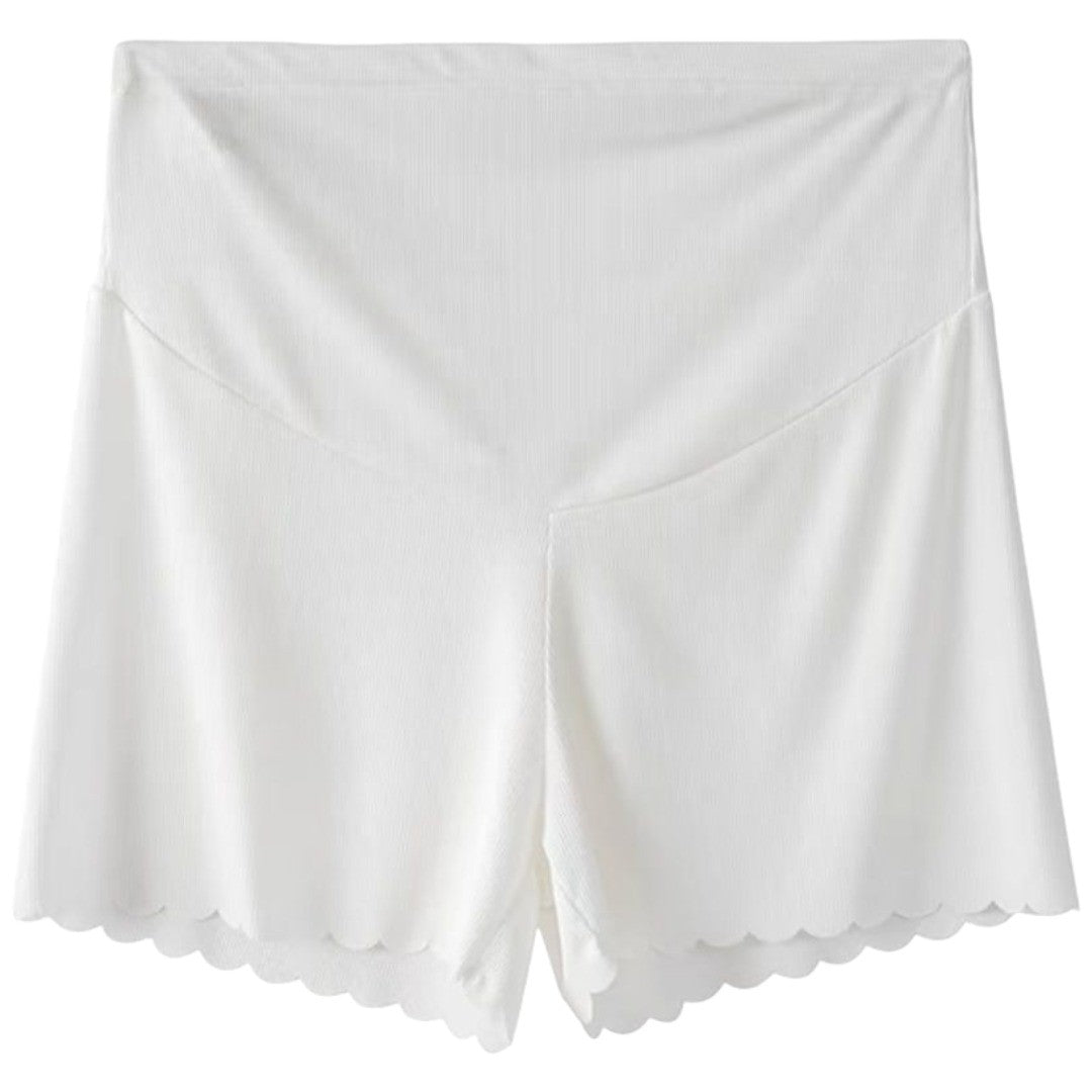 マタニティペチパンツ ペチコート3分丈 ショートパンツ 肌着 下着 透け防止 スパッツ マタニティウェア インナーパンツ 産前産後 妊娠祝い プレゼント 出産祝い 妊娠 妊婦 ゆったり 通気性 薄手 調節可能 ママ マタニティ服 大きいサイズ