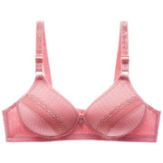 3/4カップブラ ブラジャー 単品 レディース 女性 インナー 下着 3段 3列ホック レース シンプル おしゃれ かわいい 婦人下着