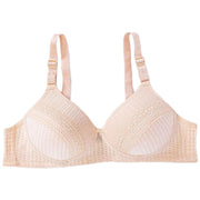 3/4カップブラ ブラジャー 単品 レディース 女性 インナー 下着 3段 3列ホック レース シンプル おしゃれ かわいい 婦人下着