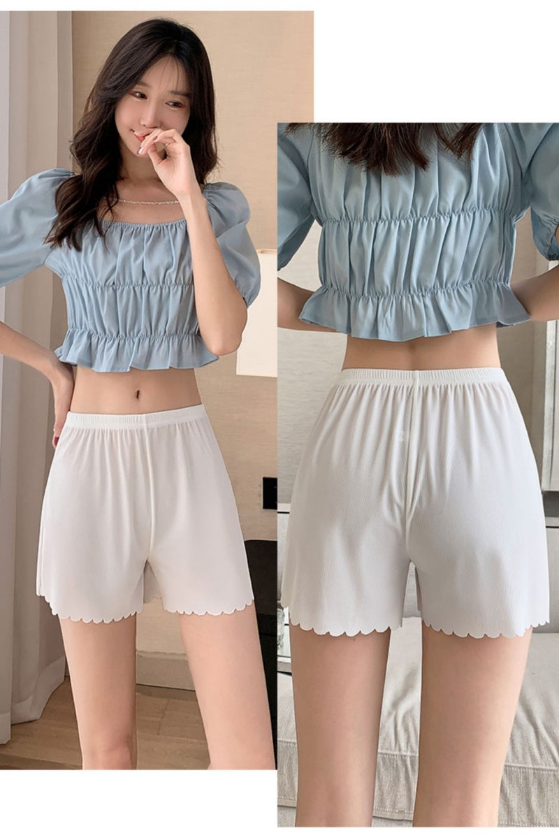 タップパンツ ペチパンツ ショート丈 ペチコート ペチパン レディース 商品画像3