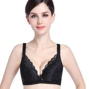 マタニティブラ 妊婦 女性 3/4カップ 前開き フロントボタン レース ピンク レッド パープル グレー ブラック ローズ ベージュ おしゃれ かわいい シンプル 授乳 らくらく 簡単 産前 産後 75B 75C 80B 80C 85C 85B 90B 90C